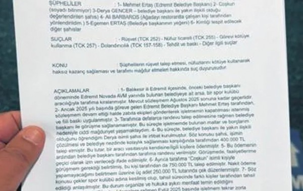 Yeni Parti'nin Eski Rüşvetçisi! Hem Rüşvet Aldılar...